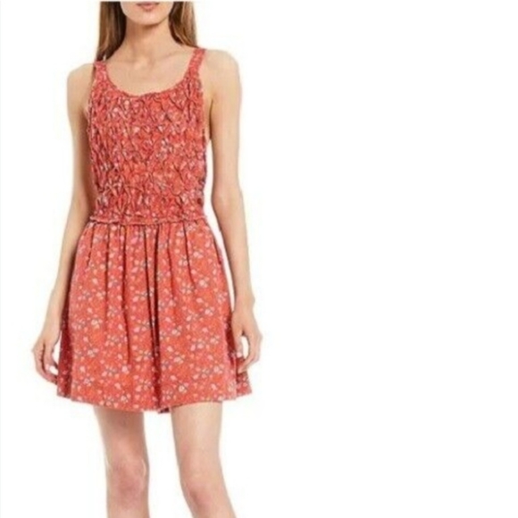 Free People Petunia Mini Fit-&-Flare Dress. - Picture 4 of 16